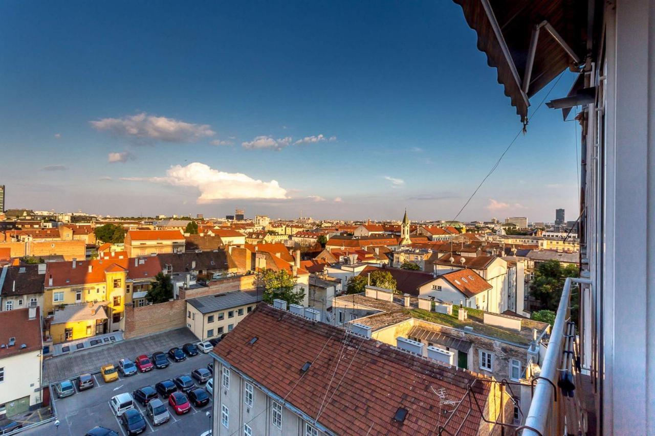 شقة Art Deco Zagreb Centre View الغرفة الصورة