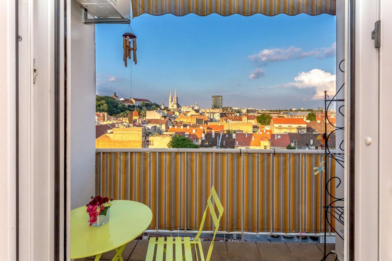 شقة Art Deco Zagreb Centre View الغرفة الصورة